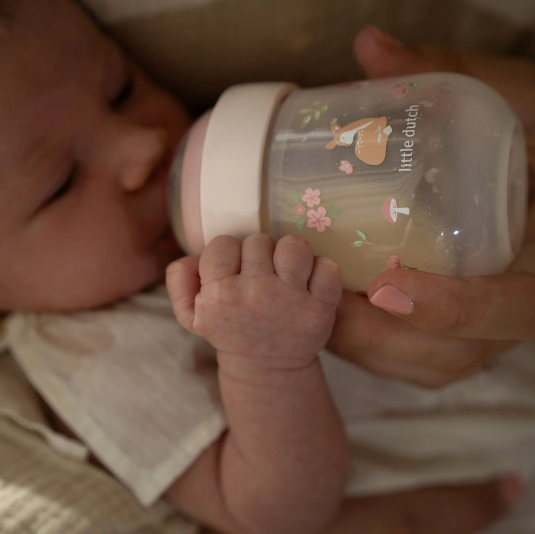 Little Dutch - Baby Bottle 165ml - Fairy Garden - Mabel & Fox
