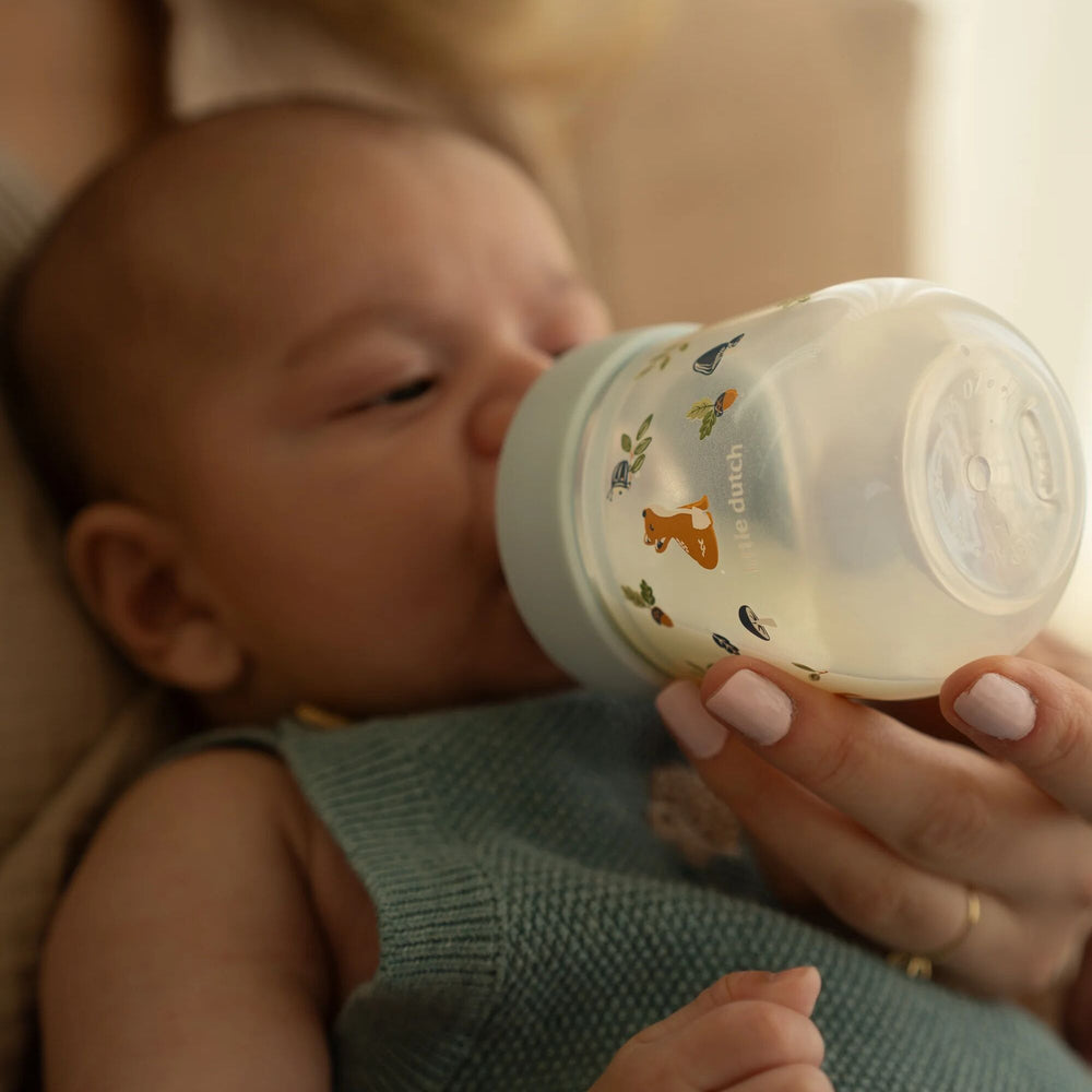 Little Dutch - Baby Bottle 165ml - Forest Friends - Mabel & Fox