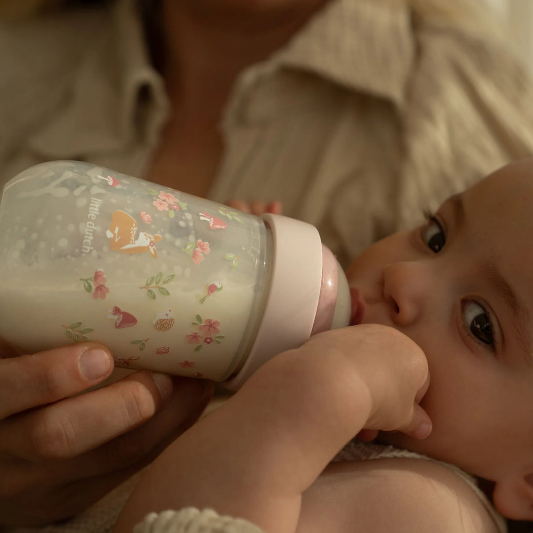 Little Dutch - Baby Bottle 240ml - Fairy Garden - Mabel & Fox