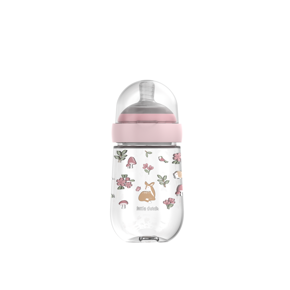 Little Dutch - Baby Bottle 240ml - Fairy Garden - Mabel & Fox