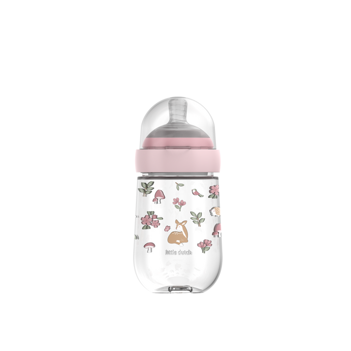 Little Dutch - Baby Bottle 240ml - Fairy Garden - Mabel & Fox