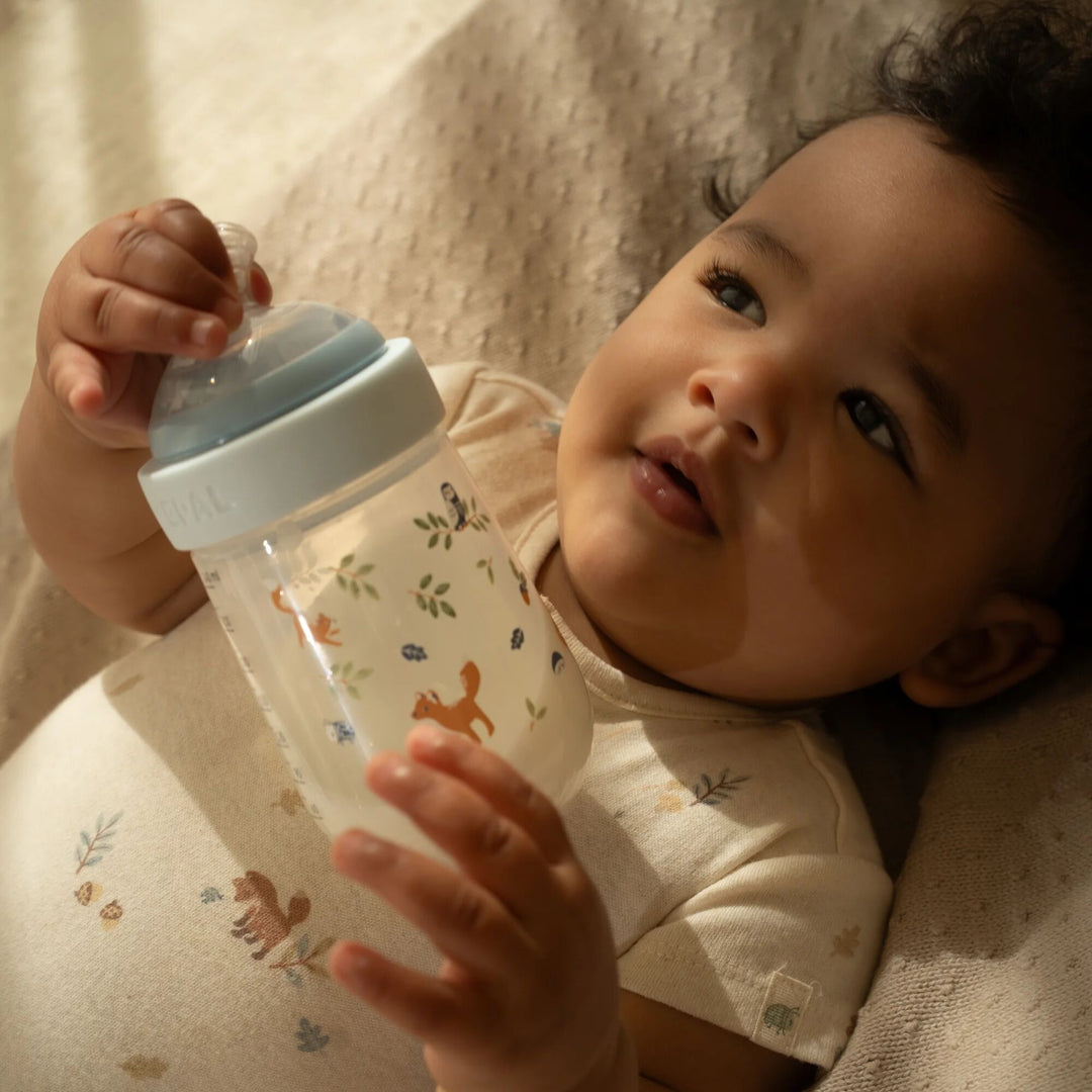 Little Dutch - Baby Bottle 240ml - Forest Friends - Mabel & Fox