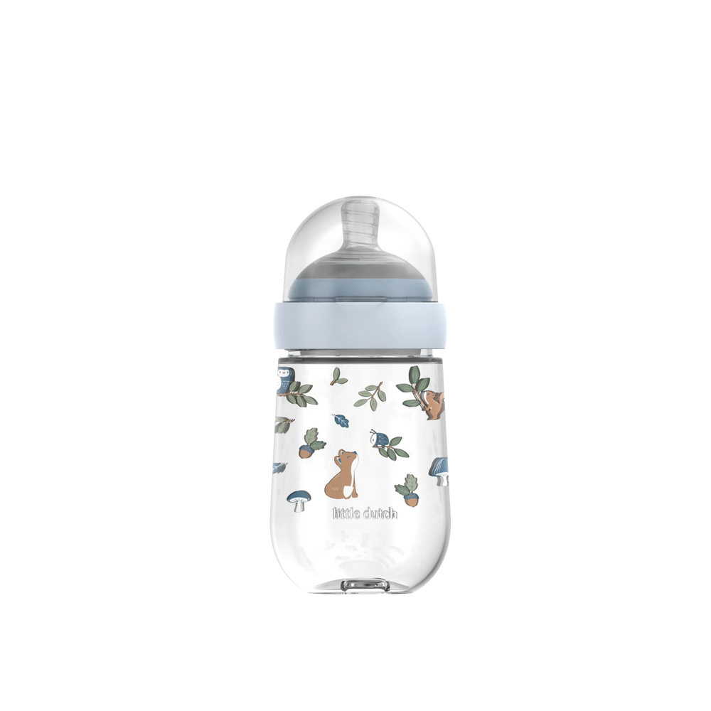 Little Dutch - Baby Bottle 240ml - Forest Friends - Mabel & Fox