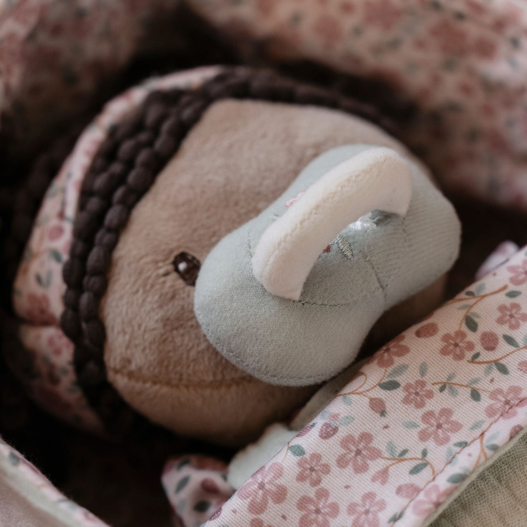 Little Dutch - Baby Doll in Basket Evi - Mabel & Fox