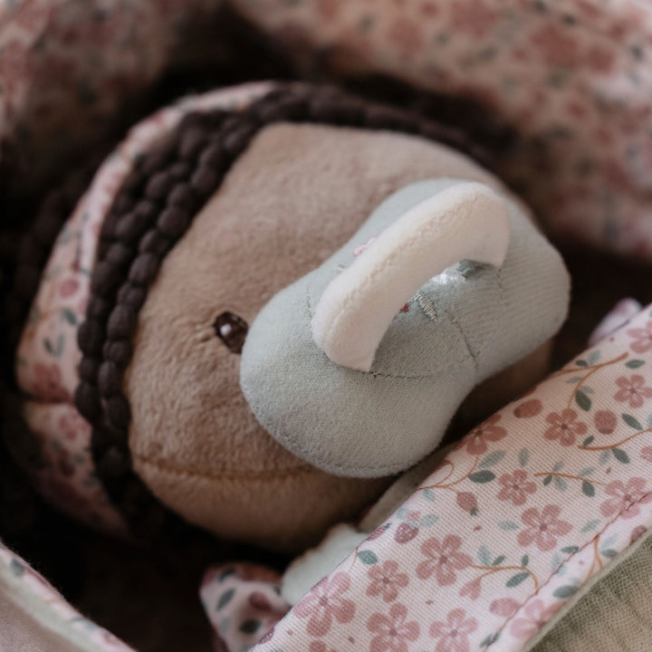 Little Dutch - Baby Doll in Basket Evi - Mabel & Fox