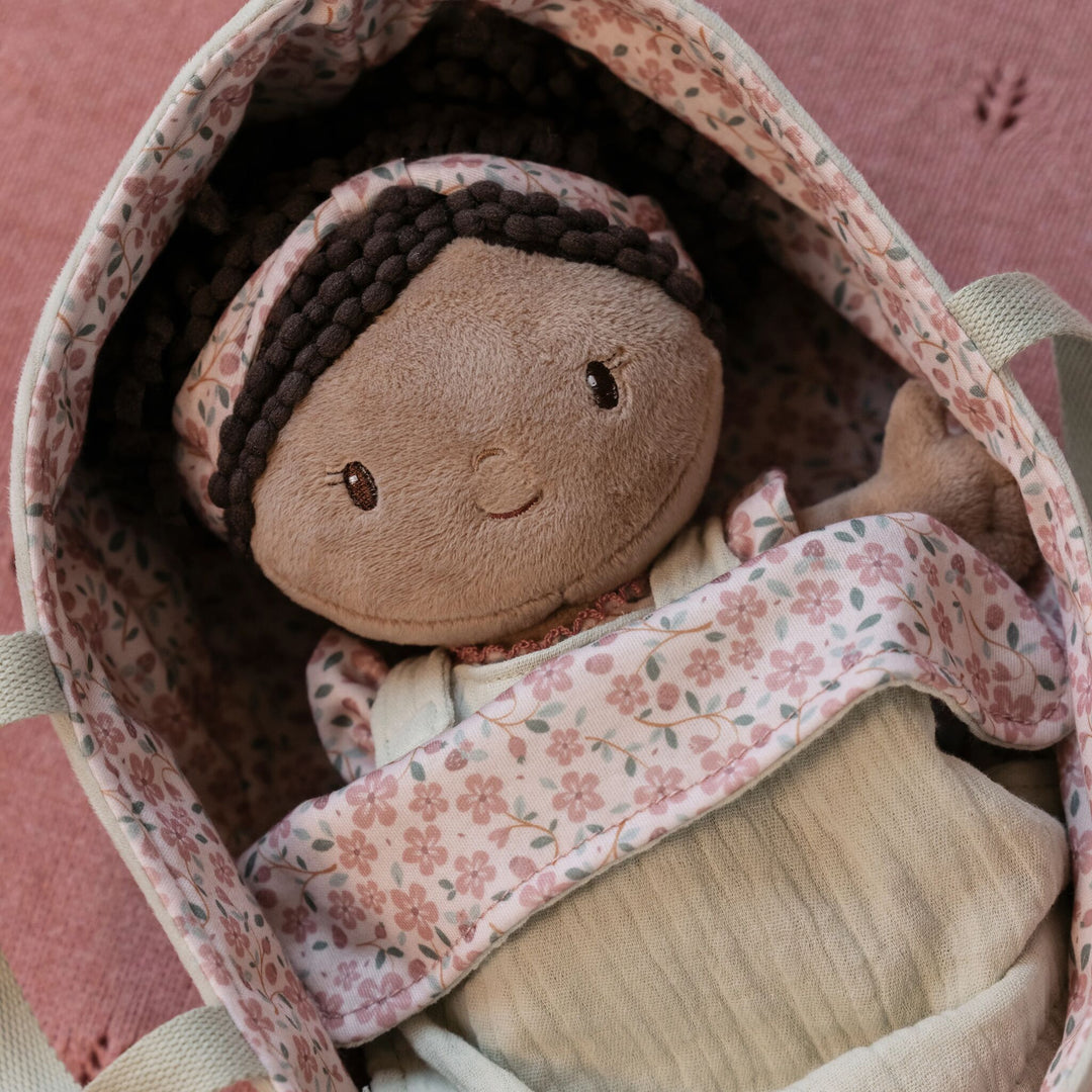Little Dutch - Baby Doll in Basket Evi - Mabel & Fox