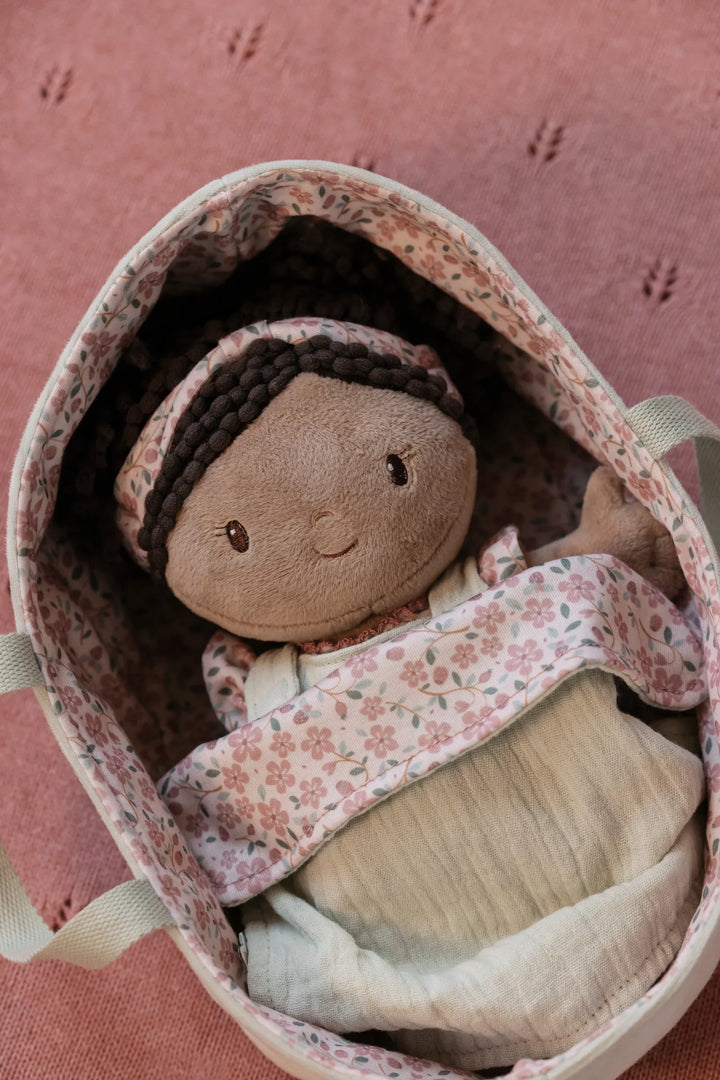 Little Dutch - Baby Doll in Basket Evi - Mabel & Fox