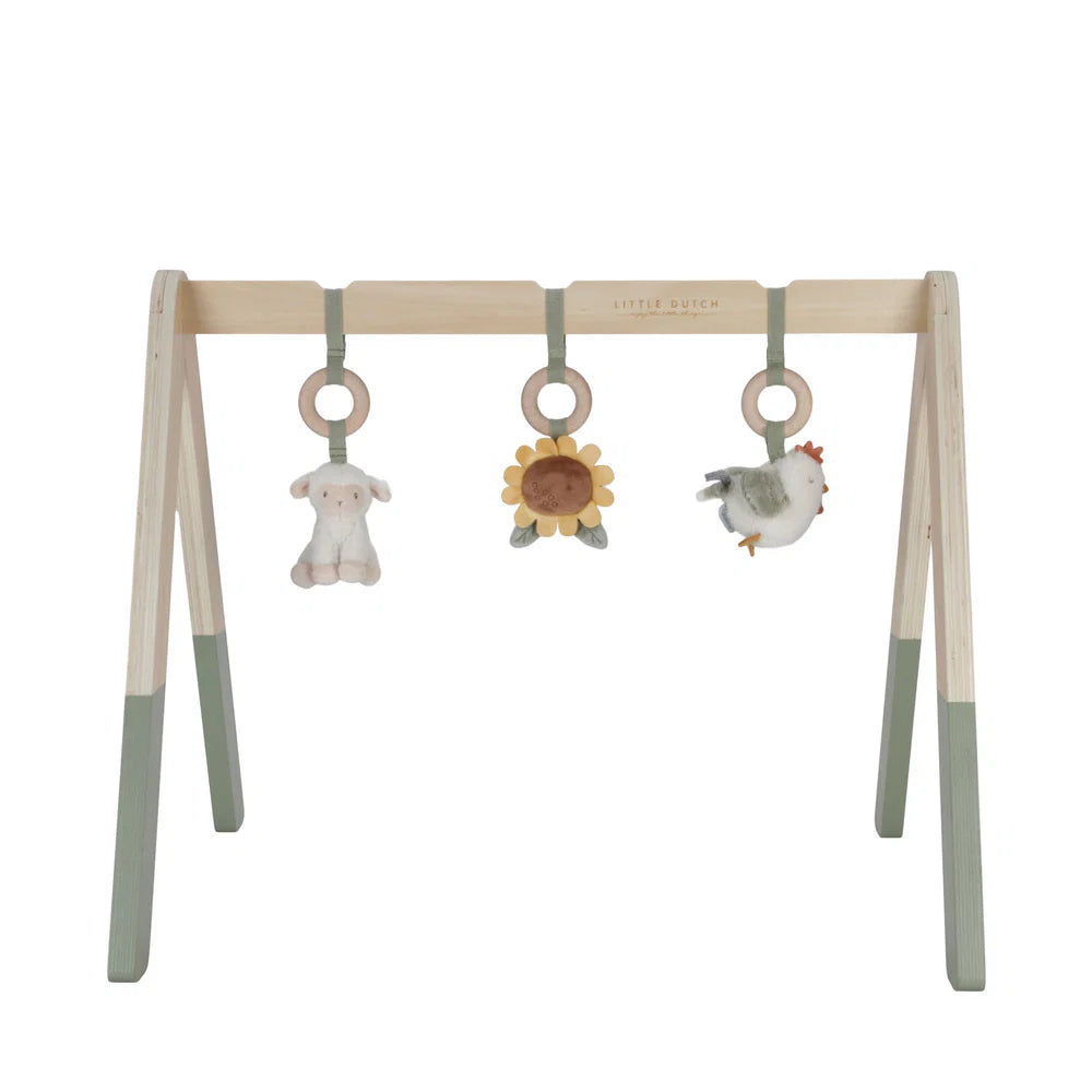 Little Dutch - Baby Gym Wooden - Little Farm - Mabel & Fox