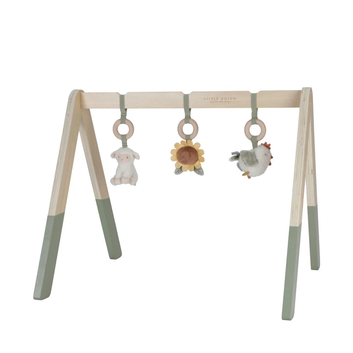Little Dutch - Baby Gym Wooden - Little Farm - Mabel & Fox