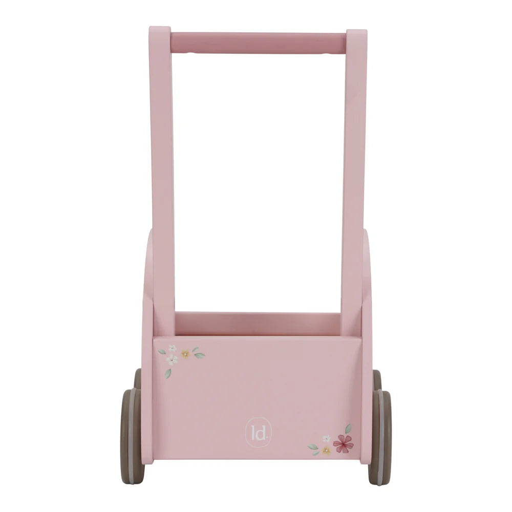 Little Dutch - Baby Walker Wagon - Pink - Mabel & Fox