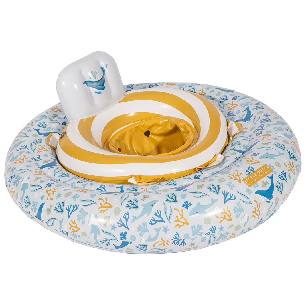 Little Dutch - Babyfloat - Ocean Dreams Blue - Mabel & Fox