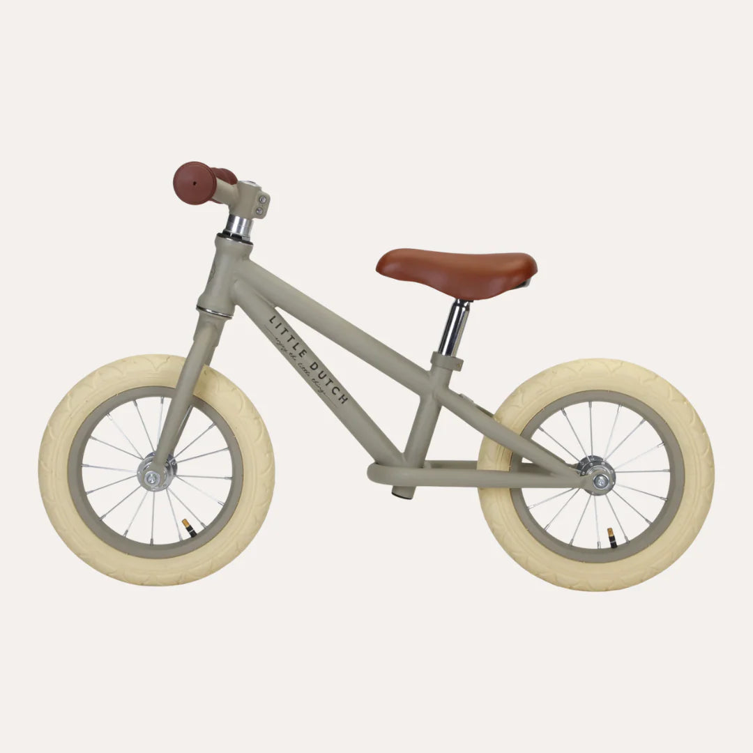 Little Dutch - Balance bike - Olive Matte - Mabel & Fox