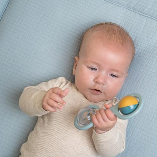 Little Dutch - Ball Rattle - Blue - Mabel & Fox