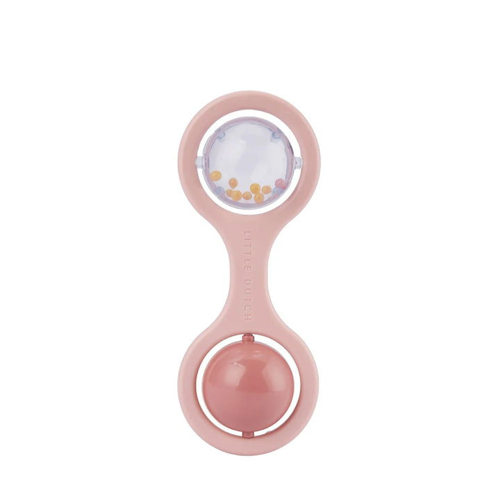 Little Dutch - Ball Rattle - Pink - Mabel & Fox