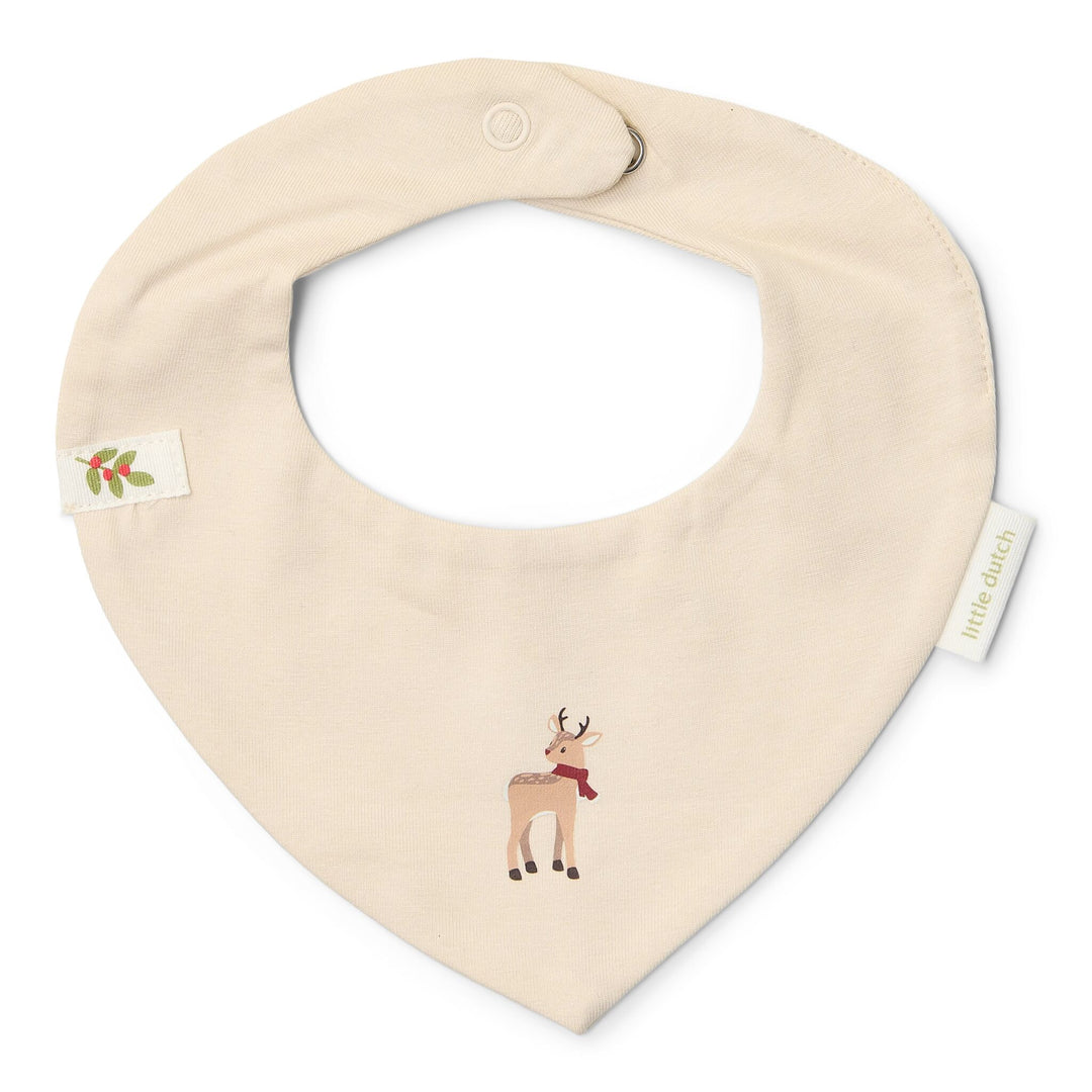 Little Dutch - Bandana Bib (2 Pack) - Little Christmas - Mabel & Fox