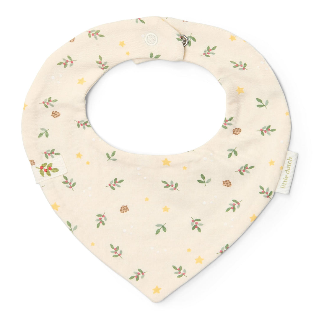Little Dutch - Bandana Bib (2 Pack) - Little Christmas - Mabel & Fox
