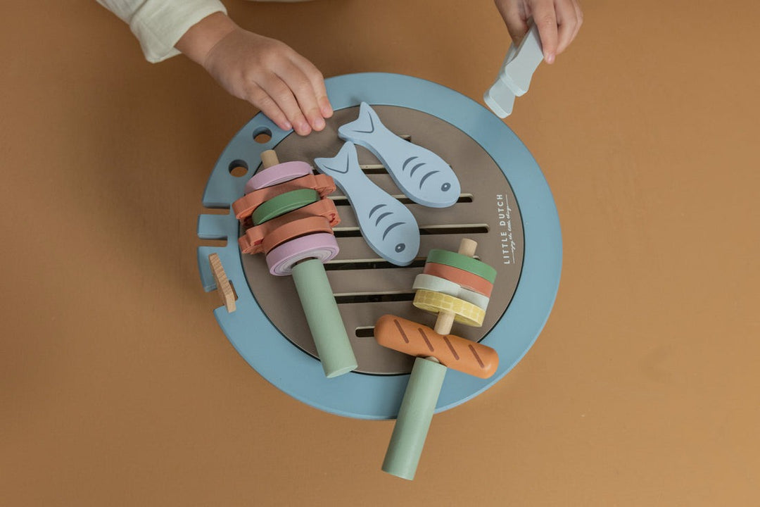 Little Dutch - Barbecue Toy Set - Mabel & Fox