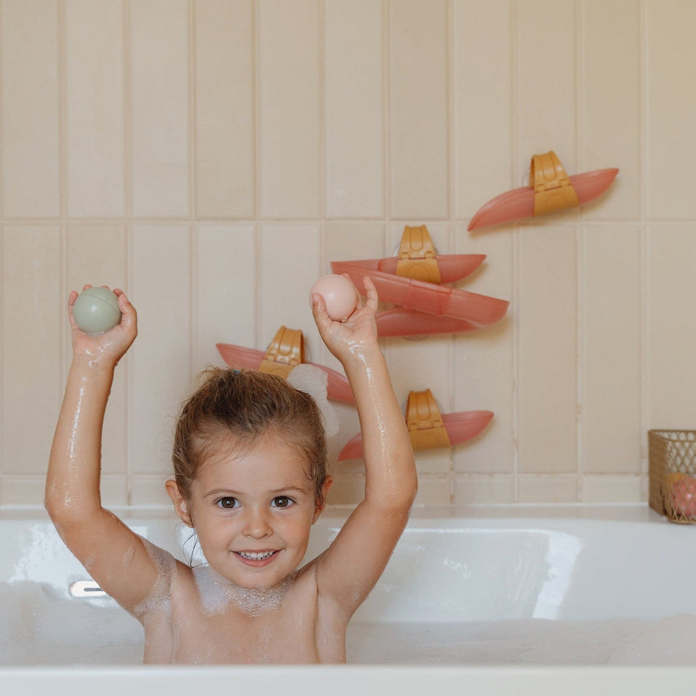 Little Dutch - Bath Ball Track - Waterway Pink - Mabel & Fox