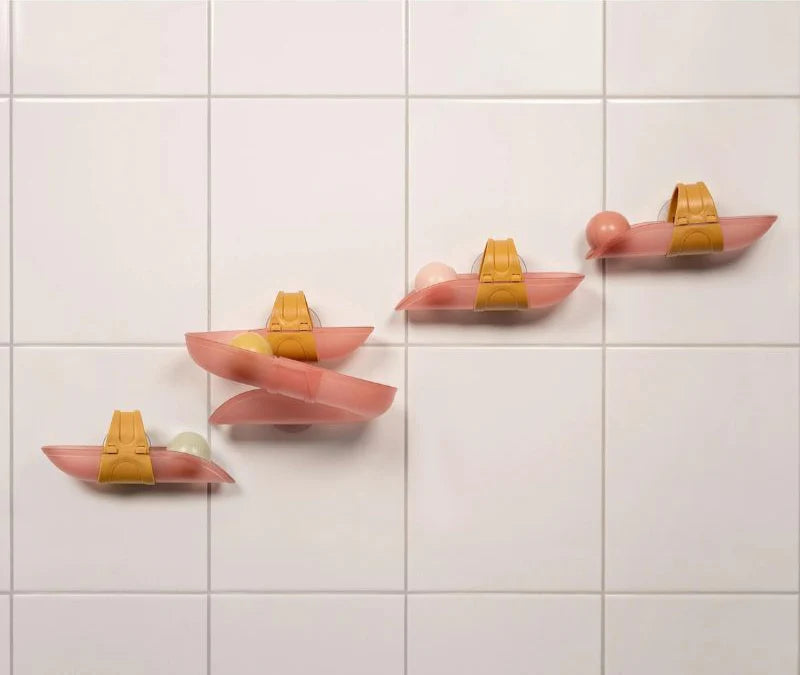 Little Dutch - Bath Ball Track - Waterway Pink - Mabel & Fox