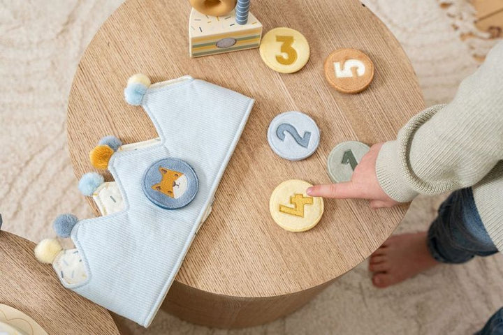 Little Dutch - Birthday Crown with Numbers - Blue - Mabel & Fox