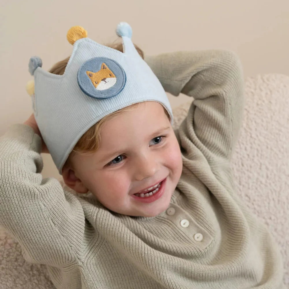 Little Dutch - Birthday Crown with Numbers - Blue - Mabel & Fox