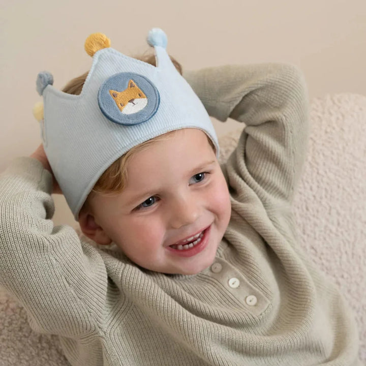 Little Dutch - Birthday Crown with Numbers - Blue - Mabel & Fox