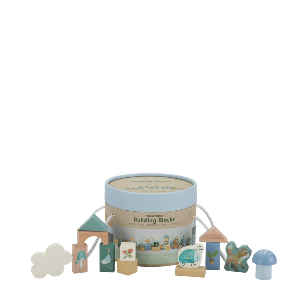 Little Dutch - Building Blocks - Forest Friends - Mabel & Fox