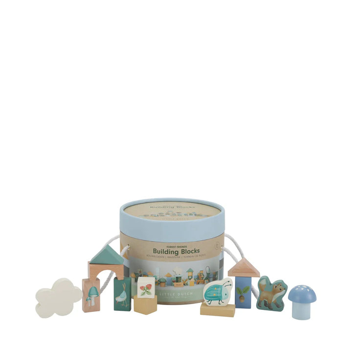 Little Dutch - Building Blocks - Forest Friends - Mabel & Fox