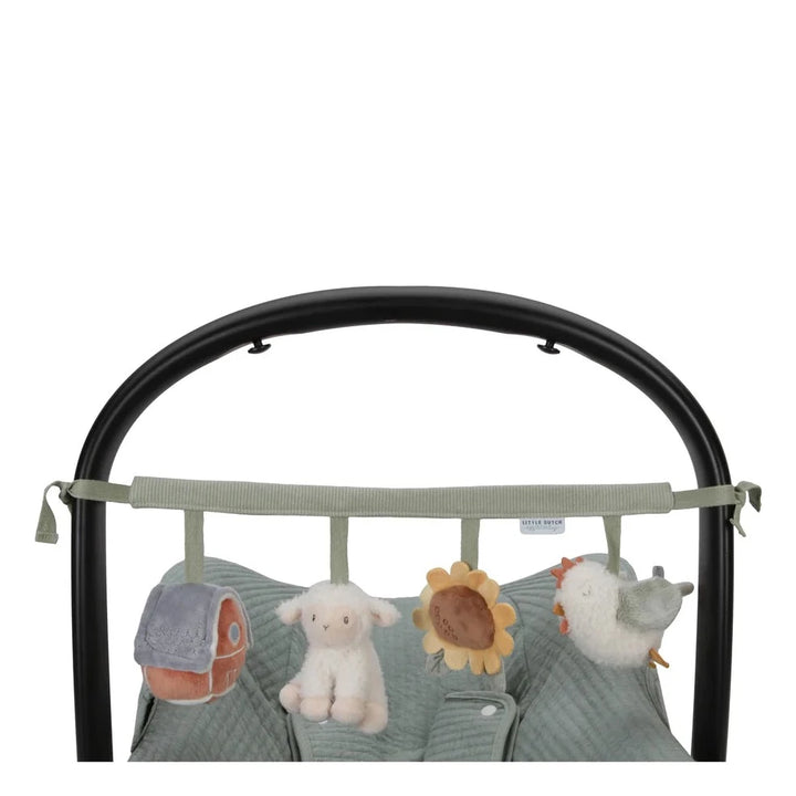 Little Dutch - Car Seat Toy - Little Farm - Mabel & Fox