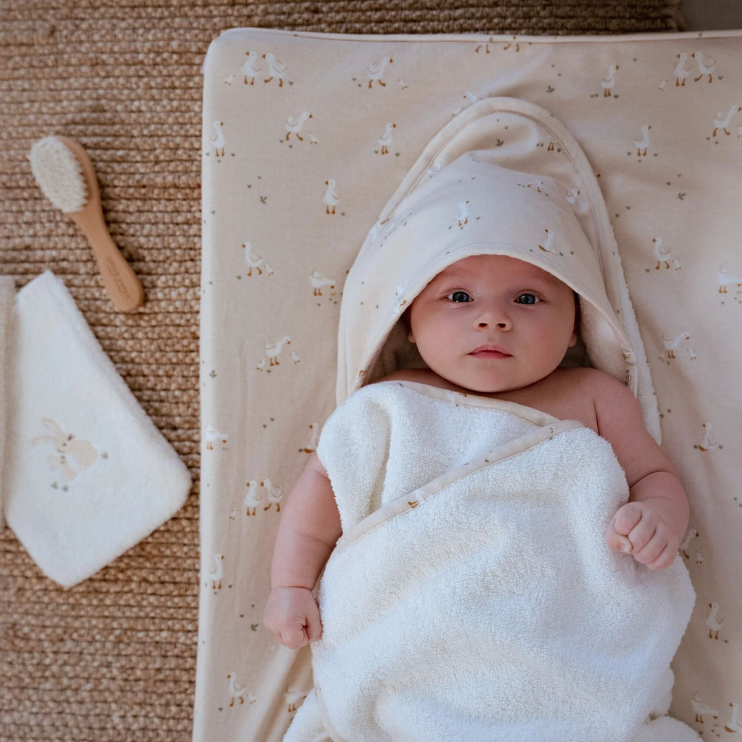 Little Dutch - Changing Mat Cover - Little Goose / Newborn Naturals - Mabel & Fox