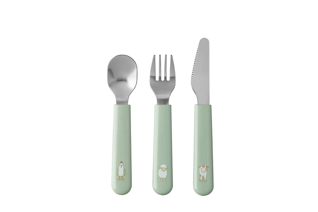 Little Dutch - Children's Cutlery Set - Little Farm - Mabel & Fox