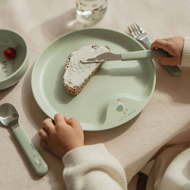 Little Dutch - Children's Cutlery Set - Little Farm - Mabel & Fox
