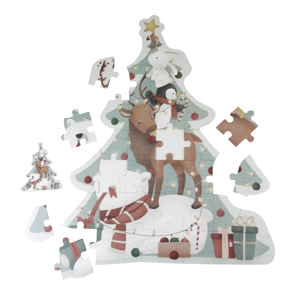 Little Dutch - Christmas Puzzle - Mabel & Fox