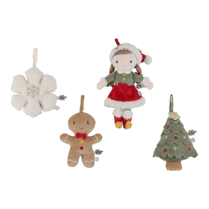 Little Dutch - Christmas Tree Decorations - Rosa - Mabel & Fox