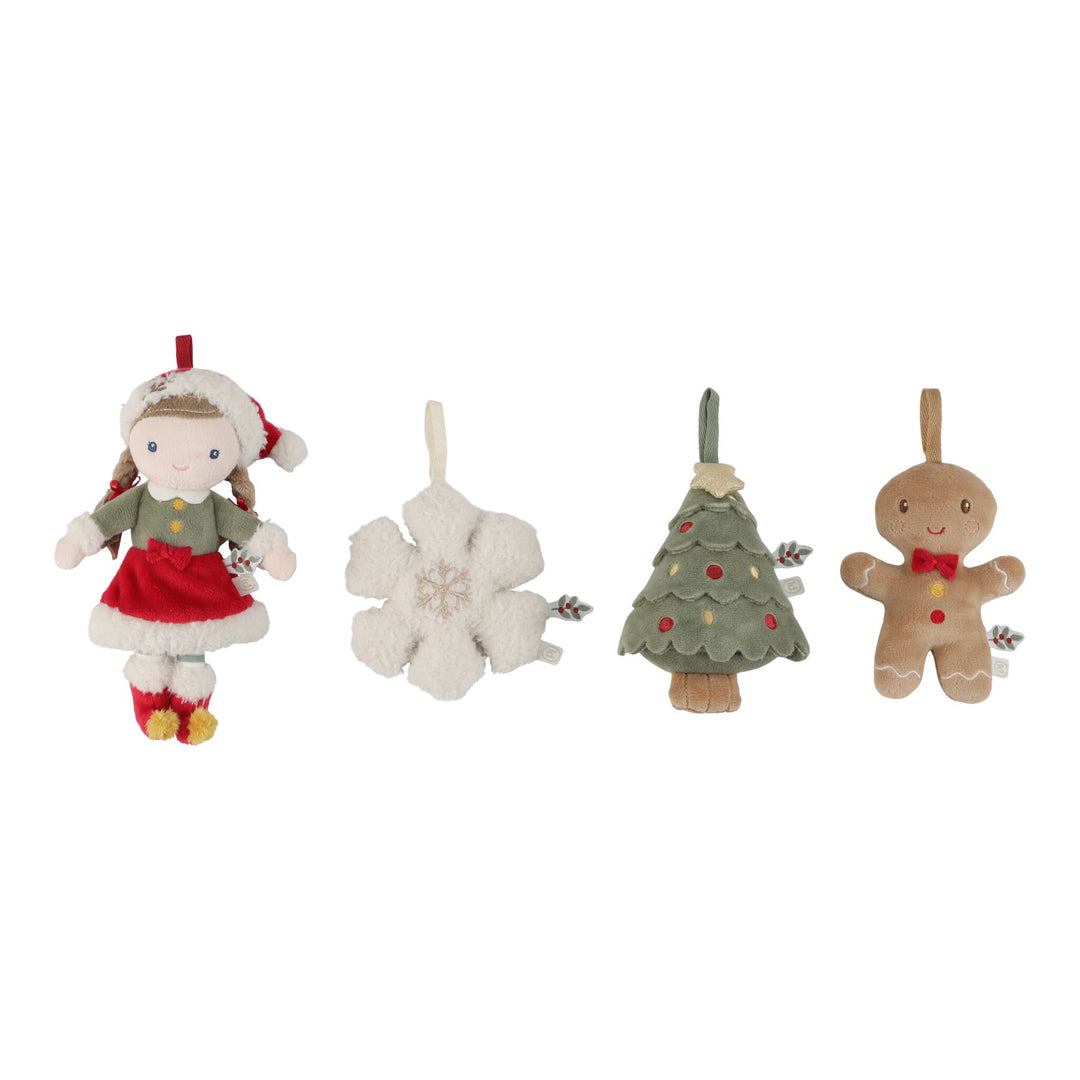Little Dutch - Christmas Tree Decorations - Rosa - Mabel & Fox