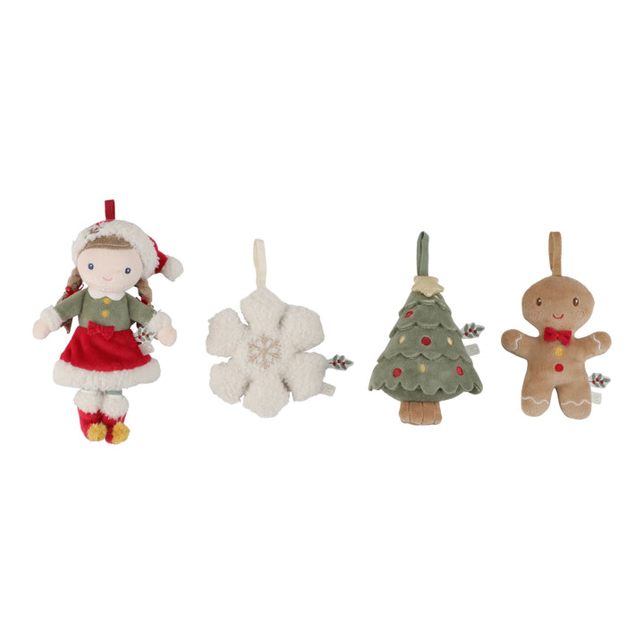 Little Dutch - Christmas Tree Decorations - Rosa - Mabel & Fox
