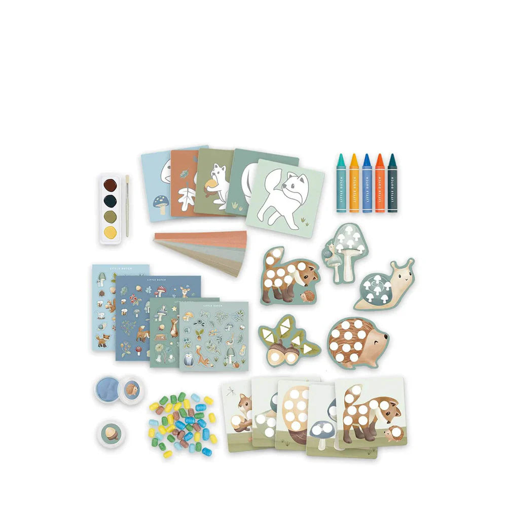 Little Dutch - Creativity Box - Forest Friends - Mabel & Fox