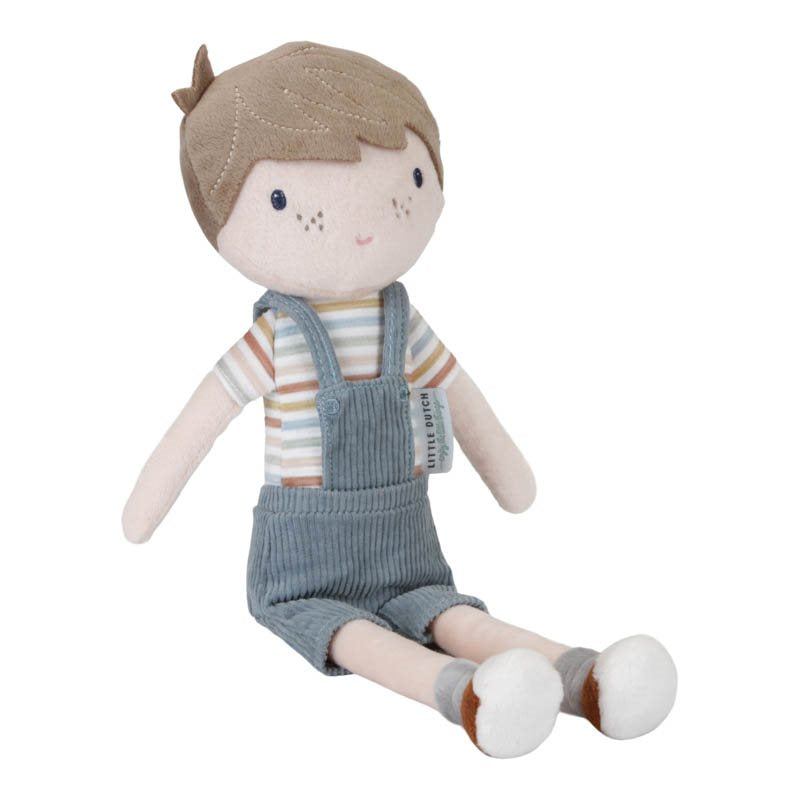 Little Dutch - Cuddle Doll - Jim (35cm) - Mabel & Fox