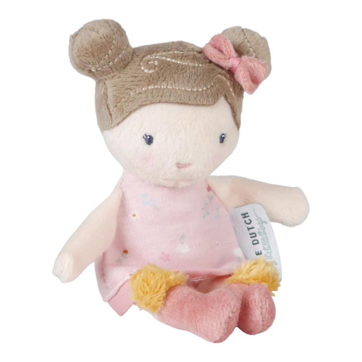 Little Dutch - Cuddle Doll - Rosa - 10 cm - Mabel & Fox