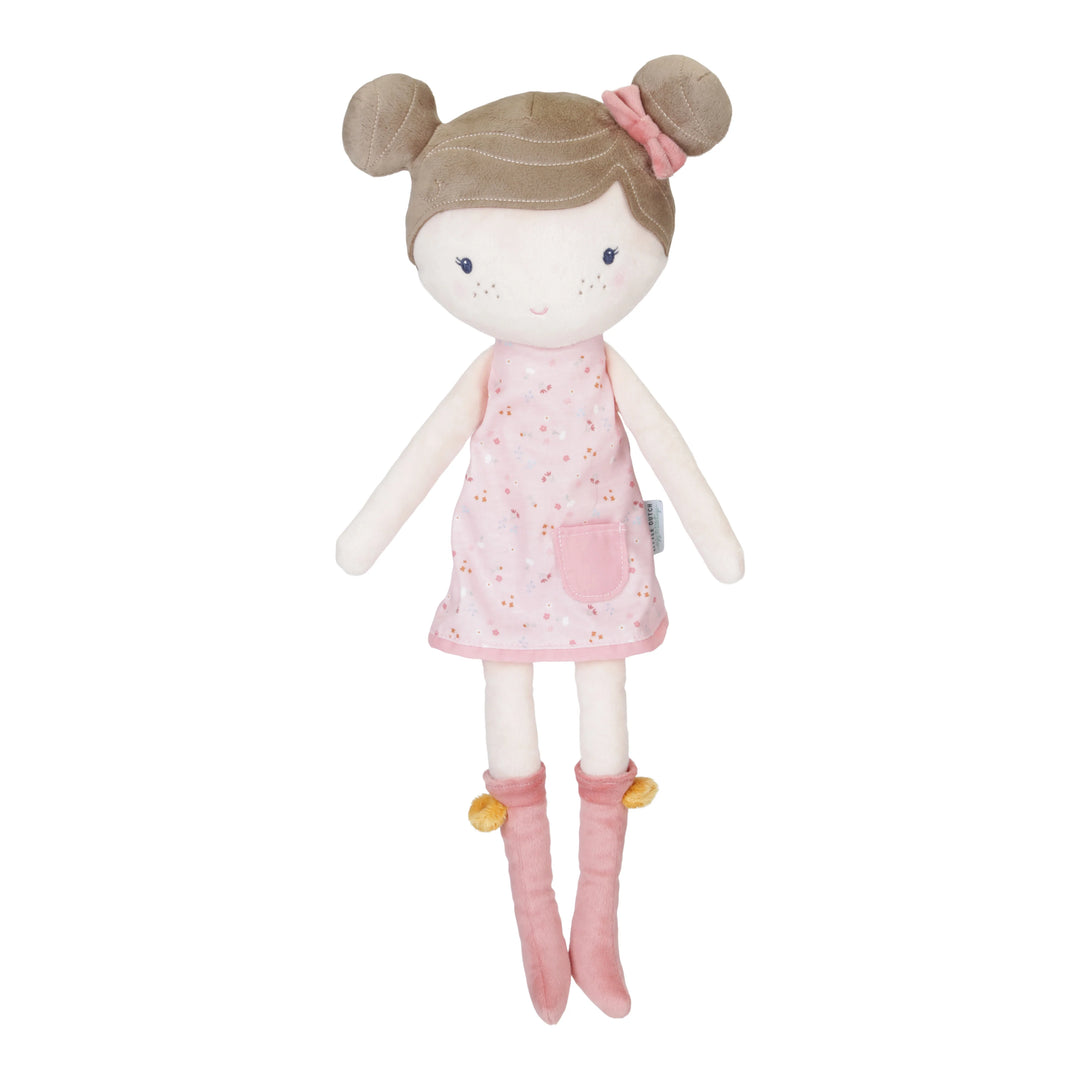 Little Dutch - Cuddle Doll - Rosa - Little Pink Flowers - Mabel & Fox