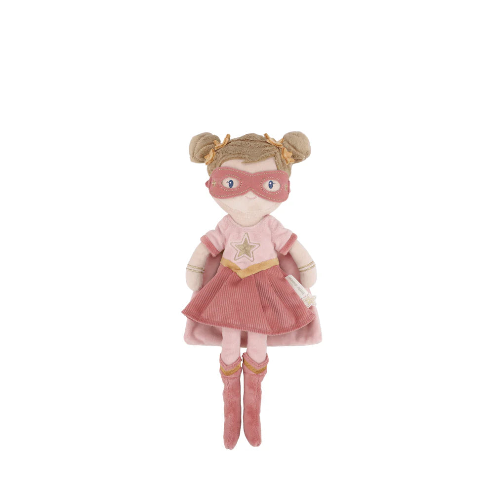 Little Dutch - Cuddle Doll - Superhero Rosa - Mabel & Fox