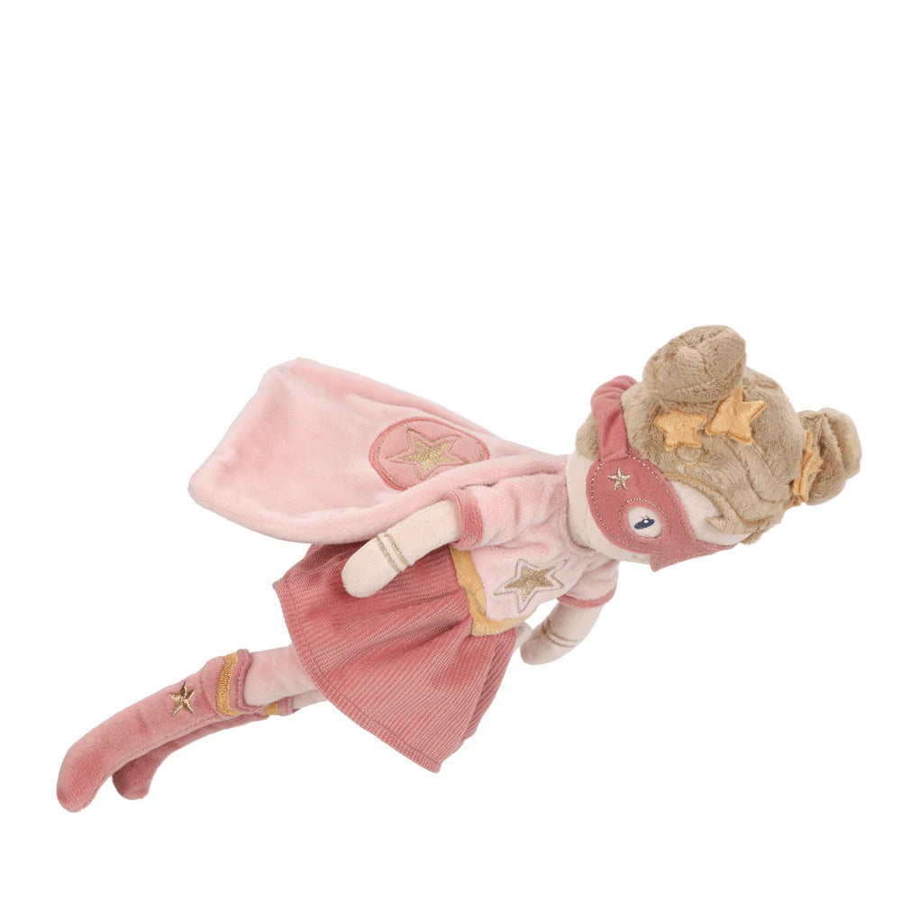 Little Dutch - Cuddle Doll - Superhero Rosa - Mabel & Fox