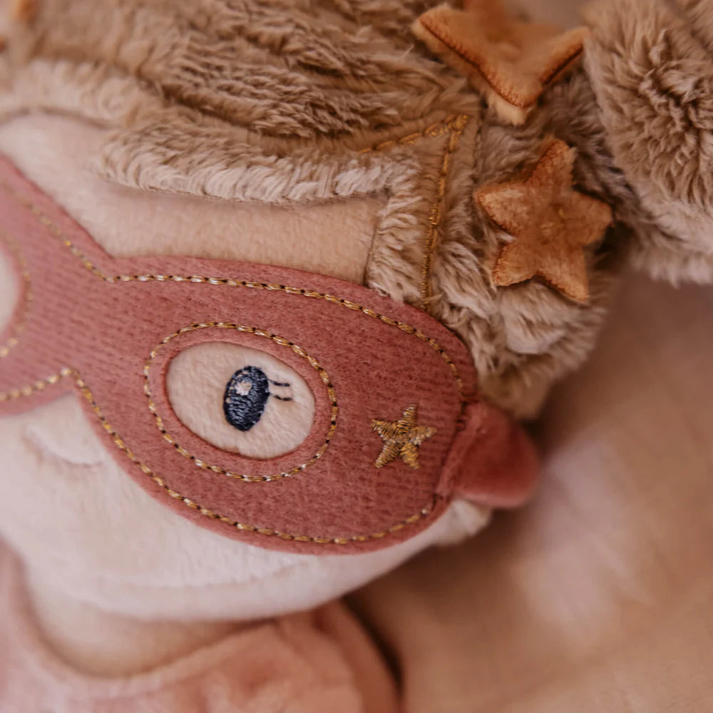 Little Dutch - Cuddle Doll - Superhero Rosa - Mabel & Fox