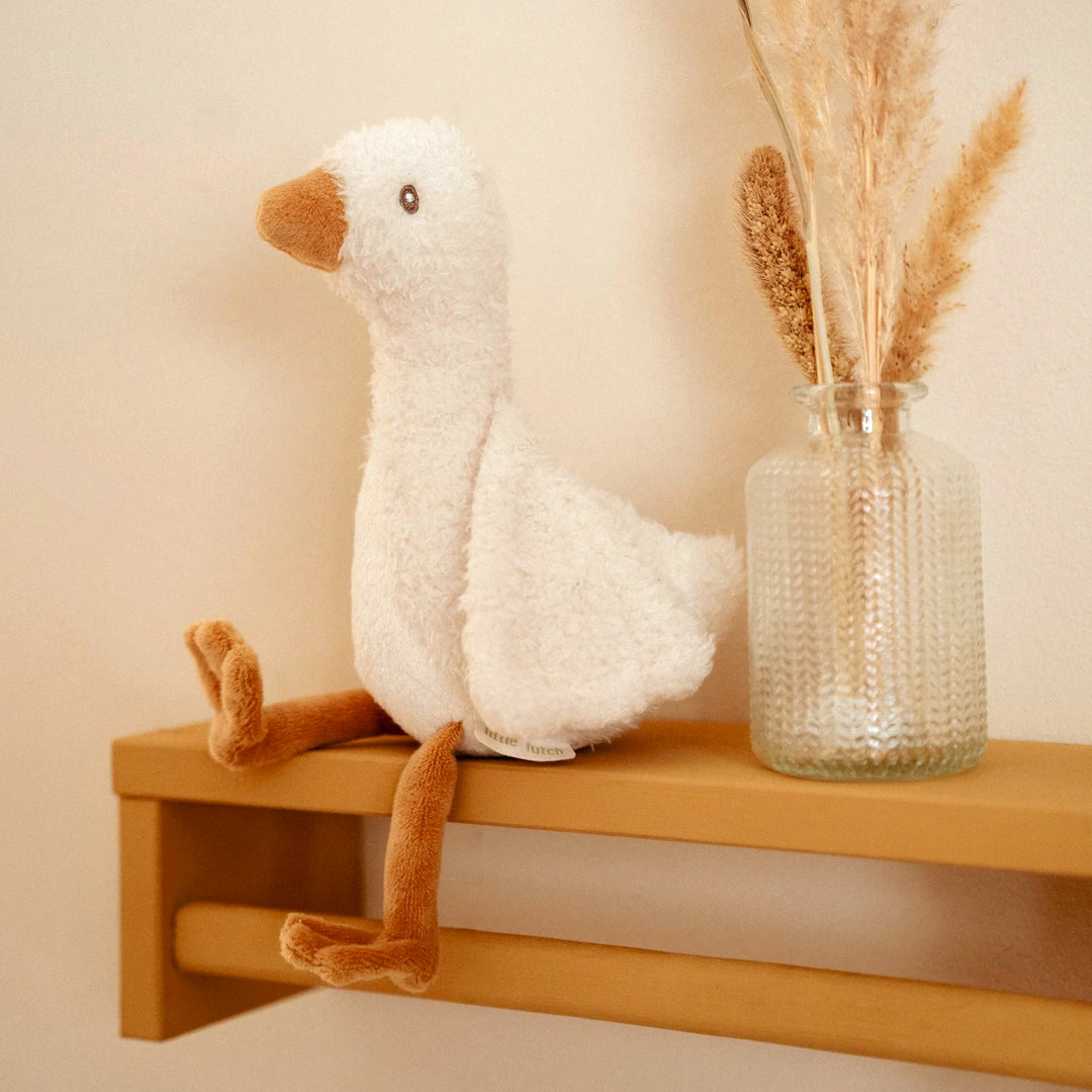 Little Dutch - Cuddle Goose - Newborn Naturals - 17cm - Mabel & Fox