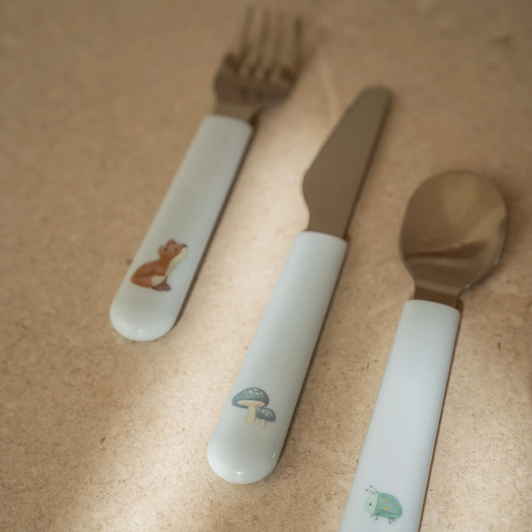 Little Dutch - Cutlery Set - Forest Friends - Mabel & Fox