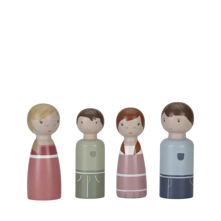 Little Dutch - Dollhouse - Rosa Family Expansion Set - Mabel & Fox