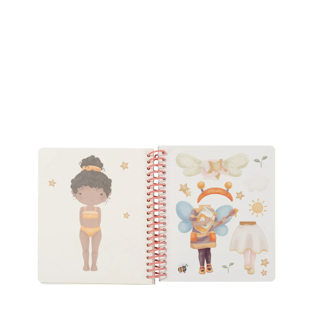Little Dutch - Dress Me Up Book - Rosa & Friends - Mabel & Fox
