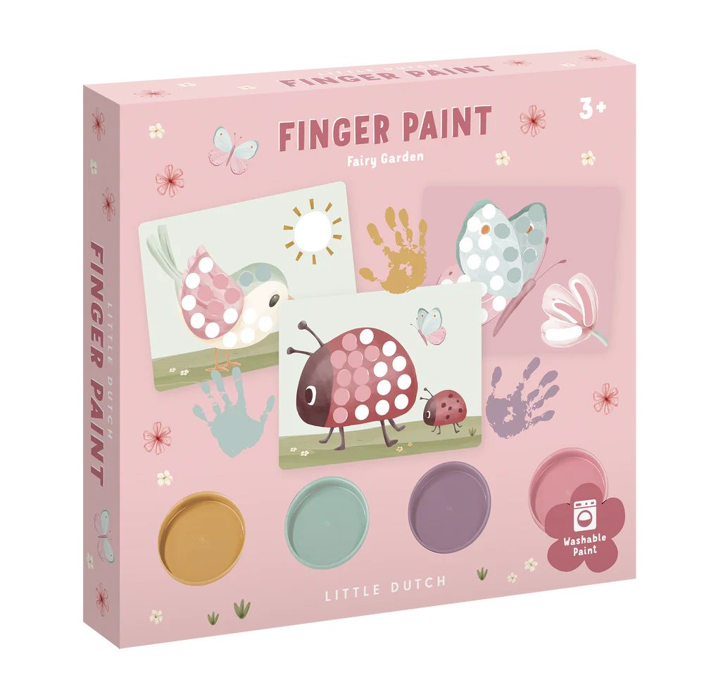 Little Dutch - Fingerpaint Set - Fairy Garden - Mabel & Fox