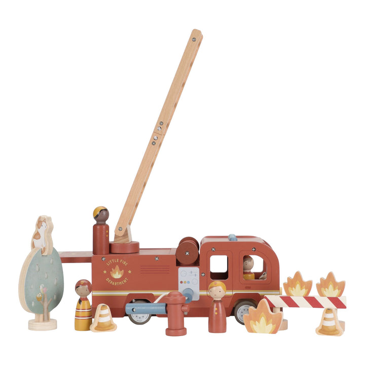 Little Dutch - Fire Truck Set - Mabel & Fox