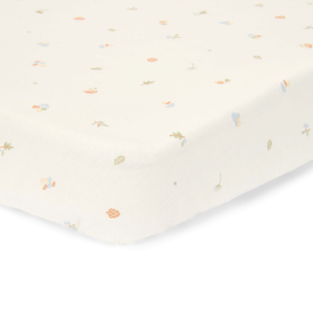 Little Dutch - Fitted Sheet - Forest Treasures (70x140/150cm) - Mabel & Fox